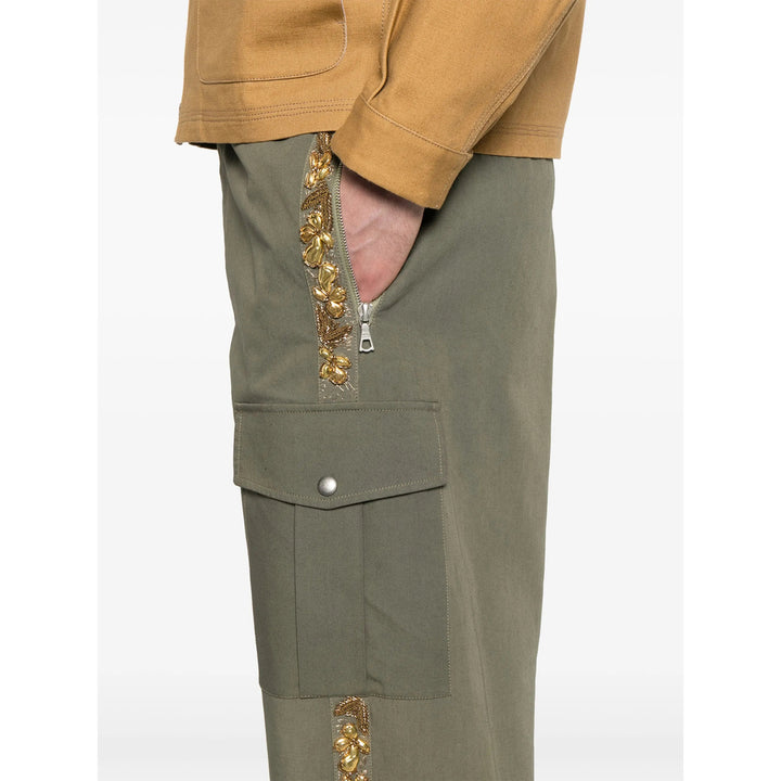 Dries Van Noten Pantaloni - Verde | 968713d7c8d9eb9e9bfc73938a2894e945454992