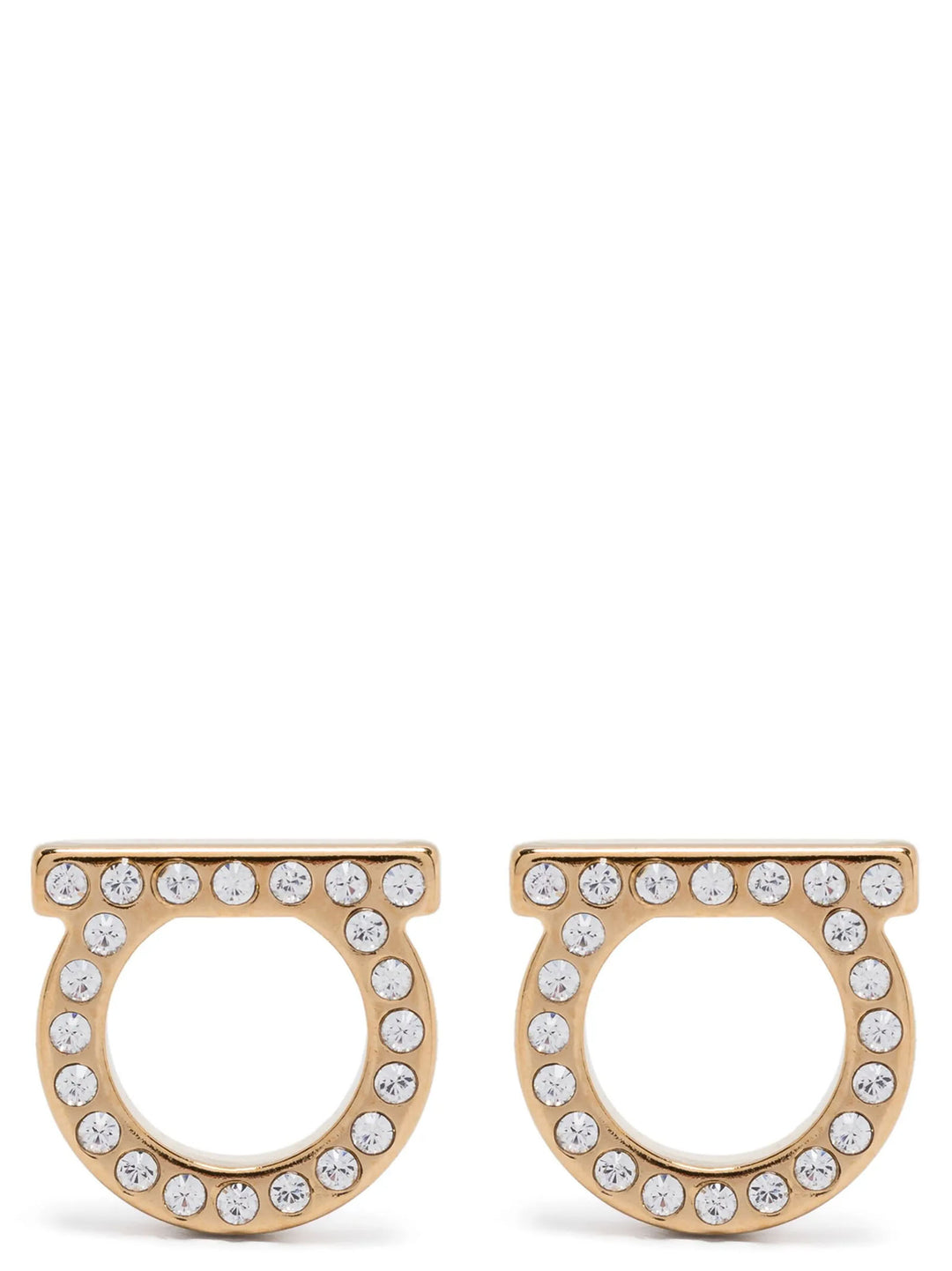 Ferragamo Gancini Crystals (L) Gioielli - Oro | 35fa5b7e8615701c080fad507c150de380eb2303