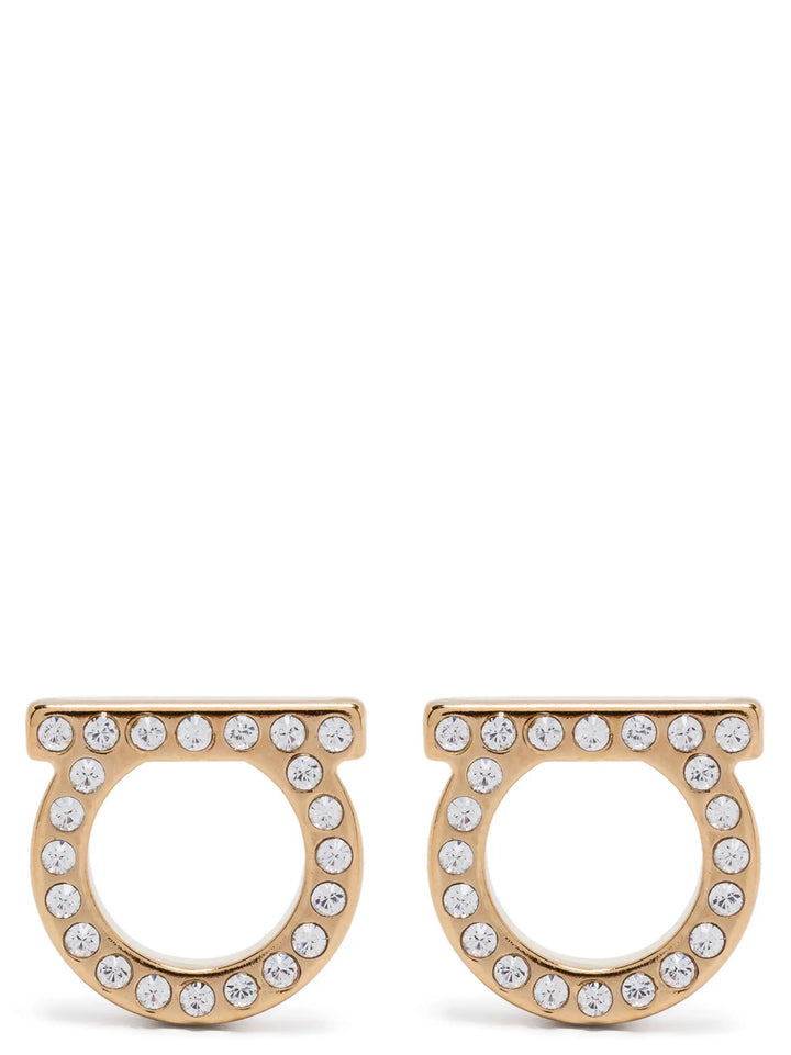 Ferragamo Gancini Crystals (L) Gioielli - Oro | 35fa5b7e8615701c080fad507c150de380eb2303