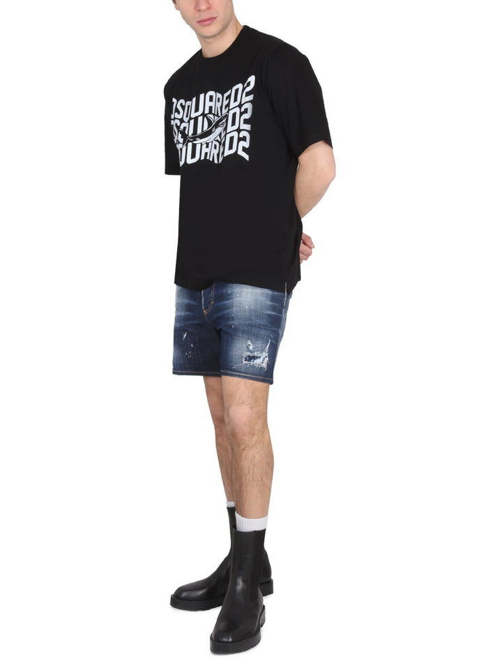 Dsquared2 T shirt - Nero | Wanan Luxury