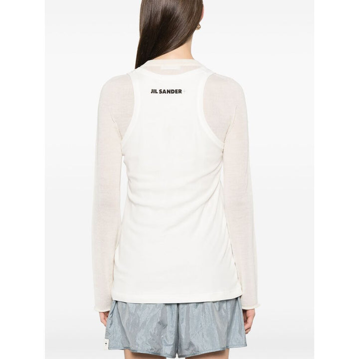 Jil Sander Maglioni - Bianco | 4e8bae186cd14b8ed10288fcc0bc98ac1f2c7b8b