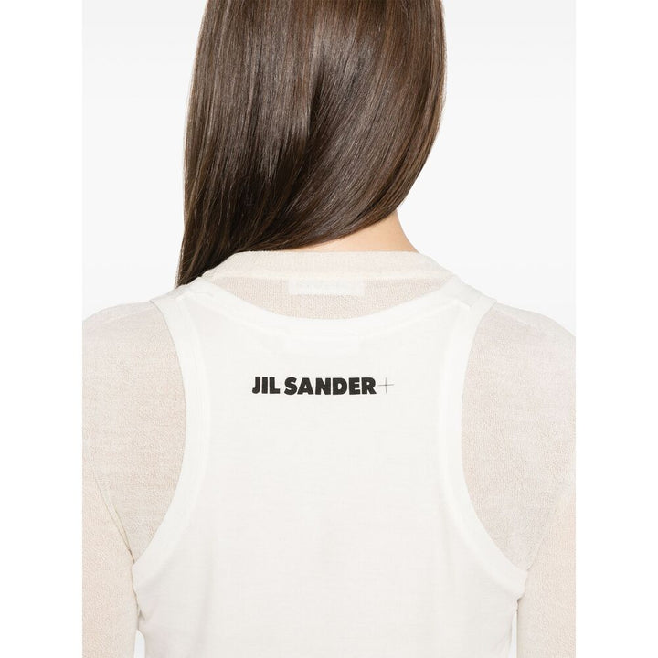Jil Sander Maglioni - Bianco | 0cd45bb324103ca5a372c49dcefdbb3bcfab41e0