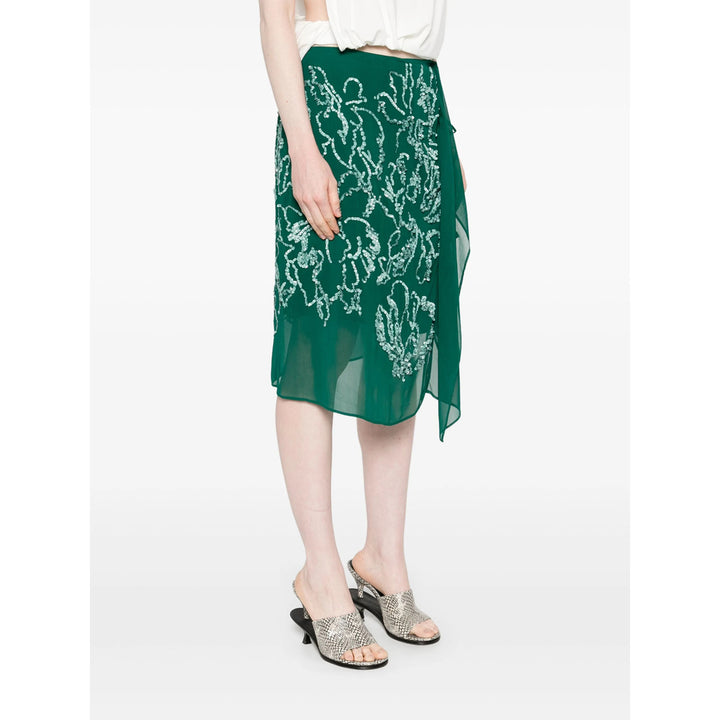 Dries Van Noten Gonne - Verde | 38de6232e74f70ddf5246982da2cd27b03ce7204