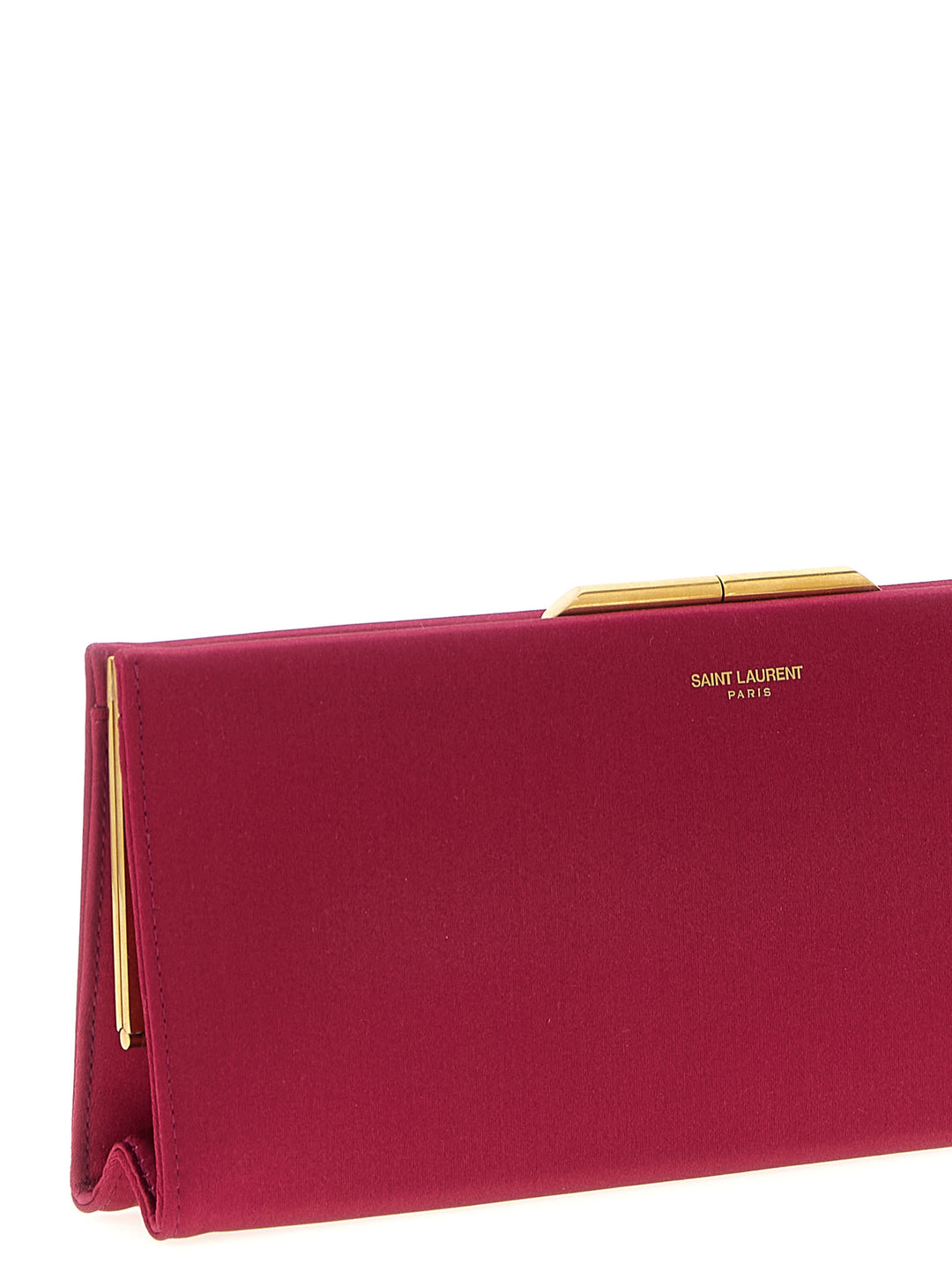 Saint Laurent Midnight Piccola Clutch - Fucsia | c00975b2666e7e0874e0b9dc7d7996dd0c0c0af2