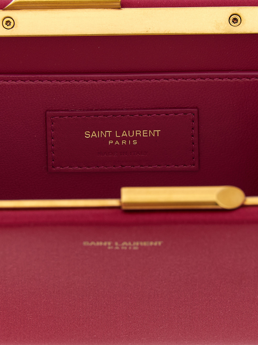 Saint Laurent Midnight Piccola Clutch - Fucsia | 60e4fa4b954312460bd3a2cca50ac5fda008affd