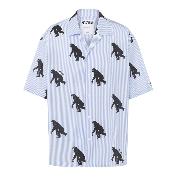 Moschino Camicie - Blu, Bianco | 451f4a5effb55958c4597acc3d203896367d569b
