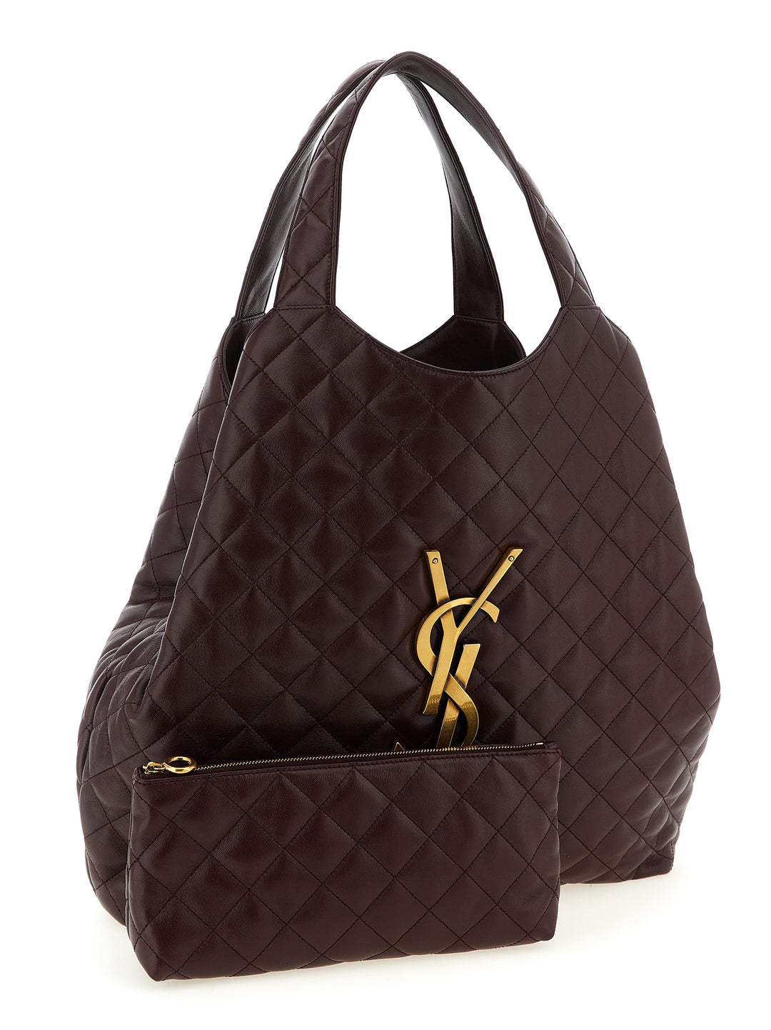 Saint Laurent Icare Tote - Bordeaux | 84f0c73498e2881c1cedbf92ecf08dea9e43d928