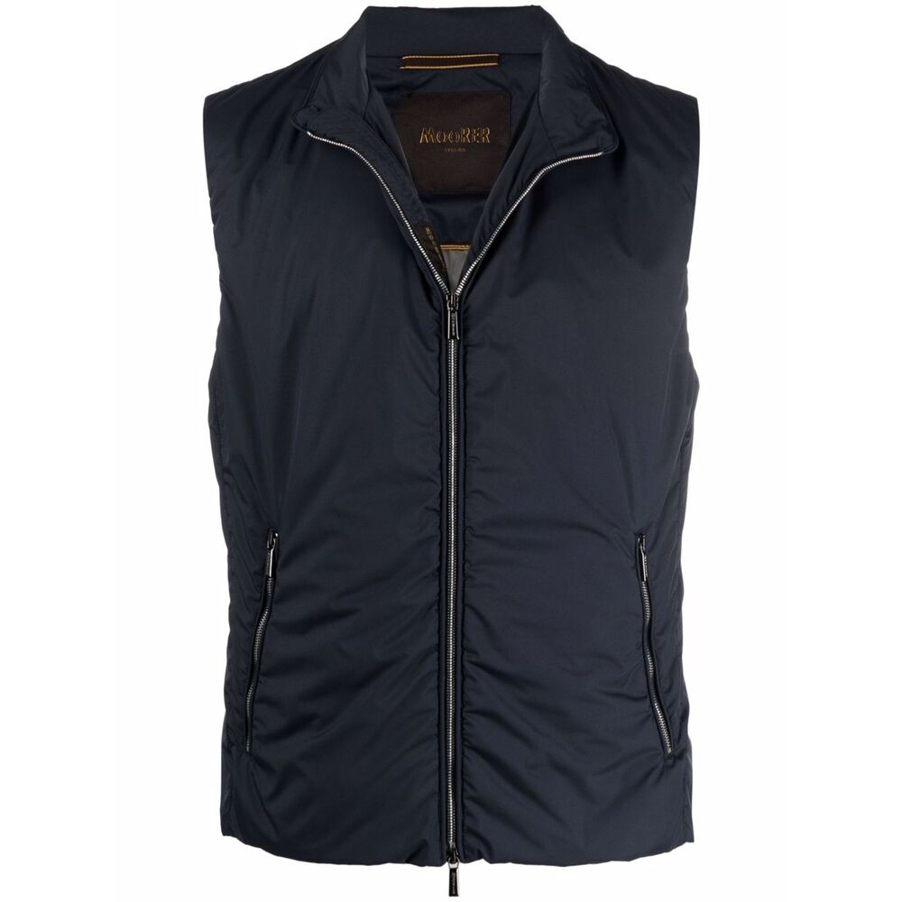 Moorer Outwear Waistcoats - Blu | 5681bd1f72f06751844115e1919c934ee27496ec