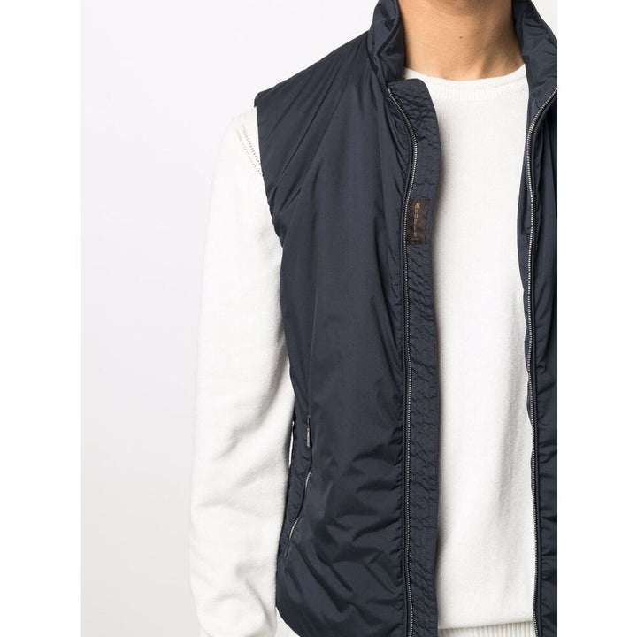 Moorer Outwear Waistcoats - Blu | 094b3bee1de2f1b5ad124a3830af84bcbfd4b4ac