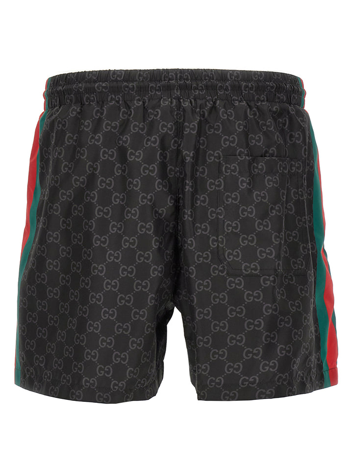 Gucci Gg Beachwear - Nero | 4ecafcc1e1d1d77a64650cbe0893a2414cb887b7
