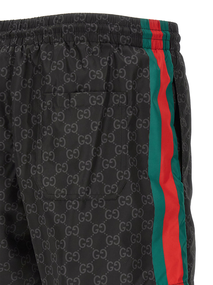 Gucci Gg Beachwear - Nero | ad53881b588806f5f8a293c898f85b1f0618862b