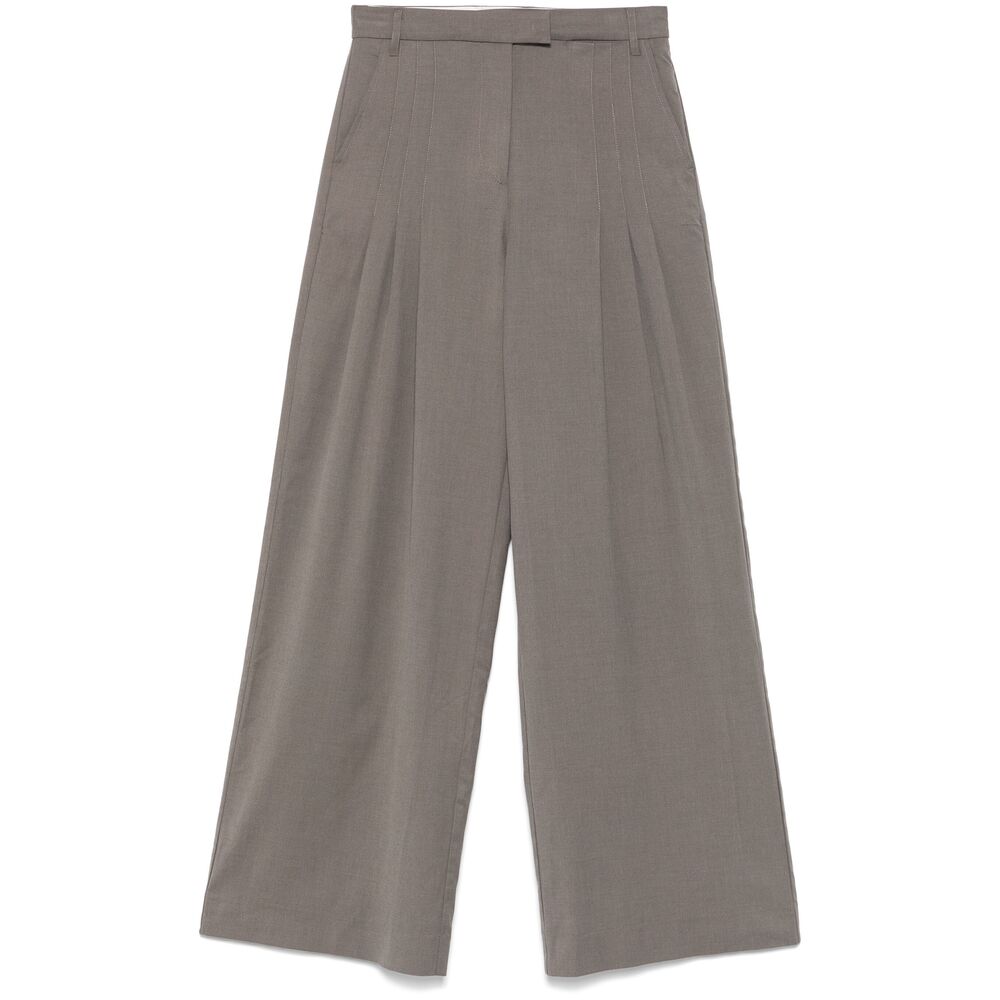 Remain Birger Christensen Pantaloni - Grigio | a32a29abcbdc2b76601e7126bbd46fd1e6553b6e