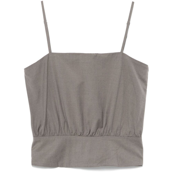 Remain Birger Christensen Top - Grigio | f0259933c370234d4fed468e27b9ed3f66c534b7