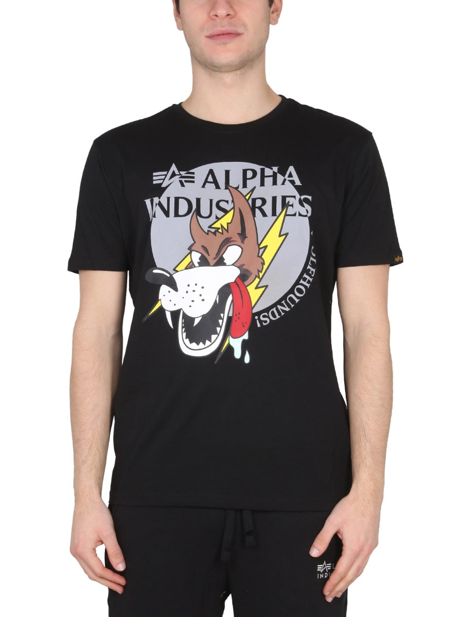 Alpha Industries T shirt - Nero | Wanan Luxury