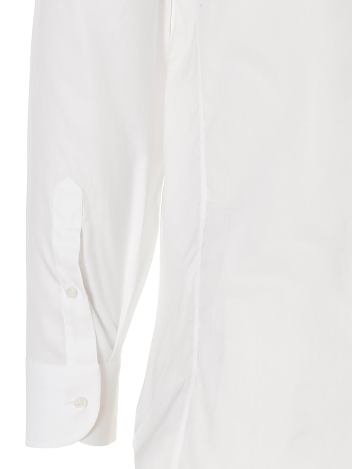 Gucci Embroidered Logo Shirt Camicie - Bianco | a8e884925391d9cce045b82608f3880e461d9352