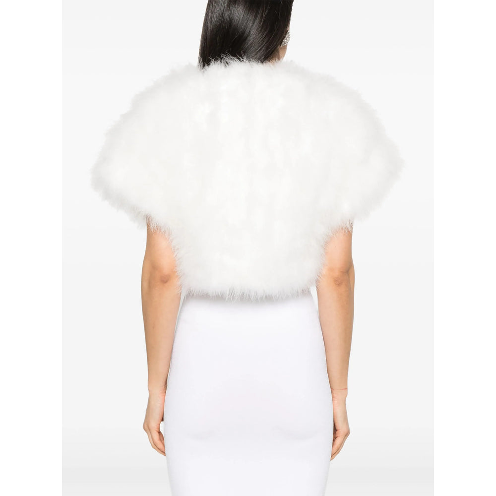 Yves Salomon Mantelle - Bianco | 5b7adbb77892ef0080739716f464d454e960ceec