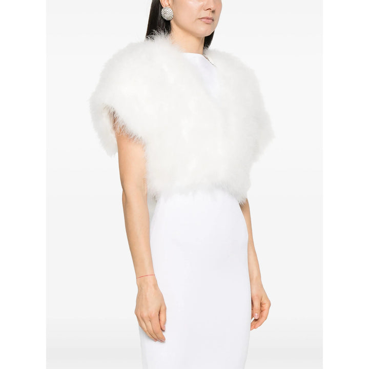 Yves Salomon Mantelle - Bianco | 9c2a290c27250ed796a6eec9c5be7529cc2c73a8