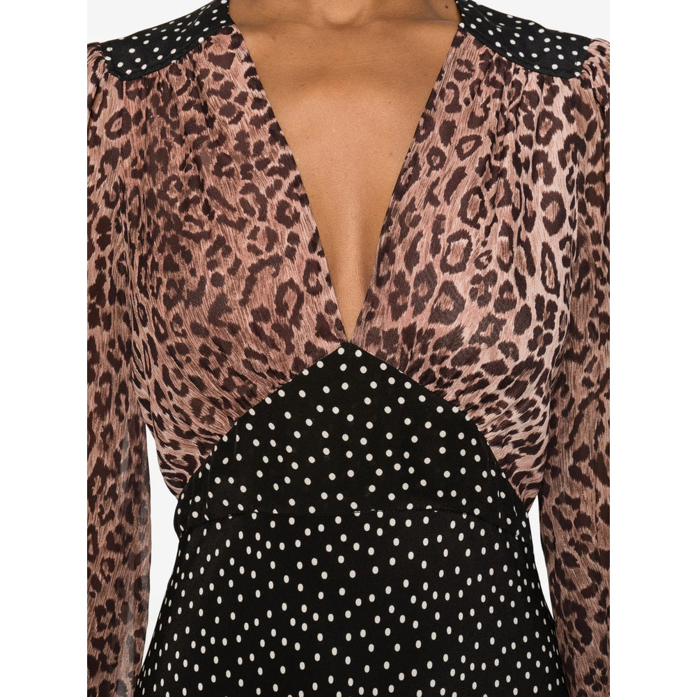 Rixo London Abiti - Marrone, Nero | bf3426f623da2f748f75d3157340dcb4e4c9a12d