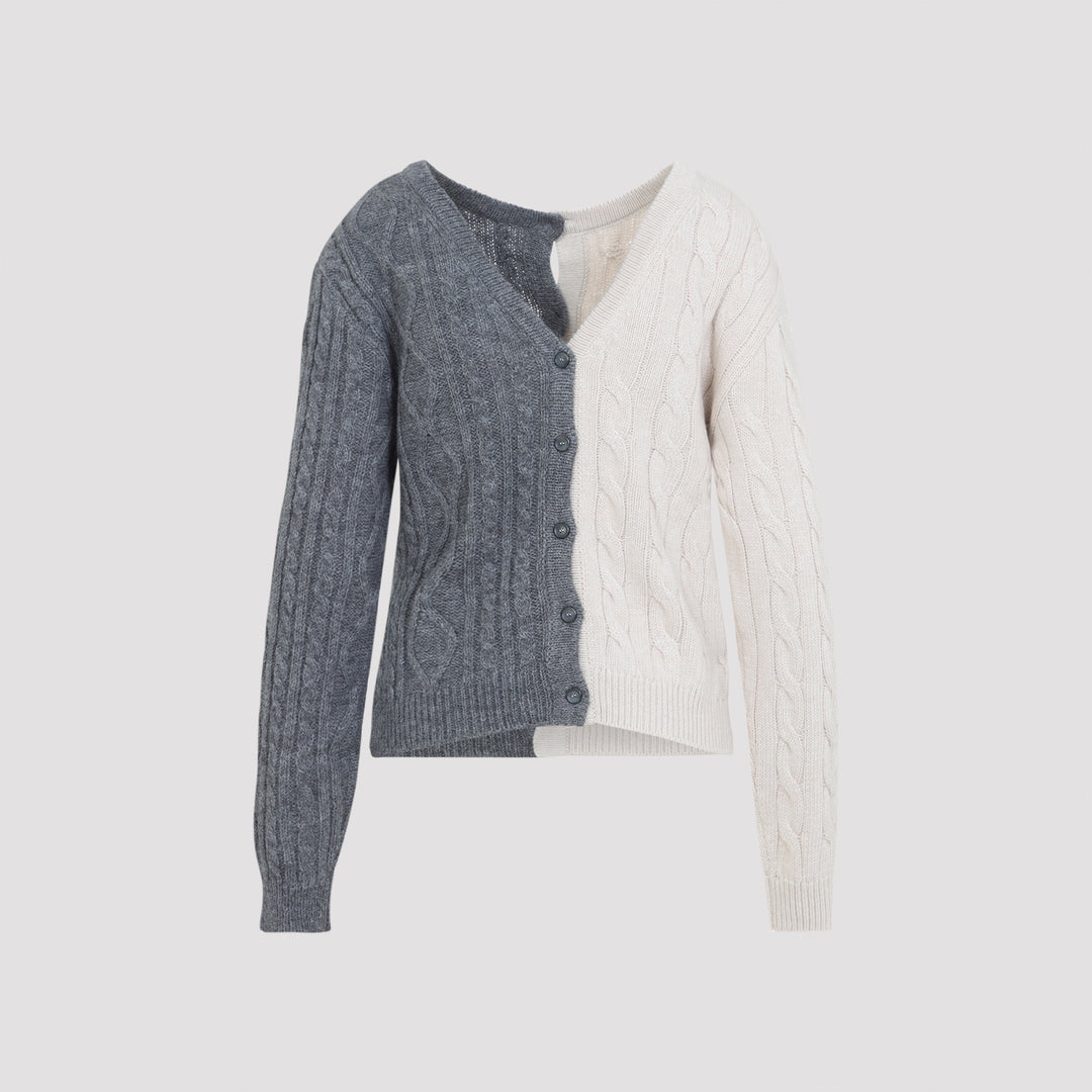 Moschino Cardigan - Grey | 1d6a05dff70442b17c364cdf388b090b91522365