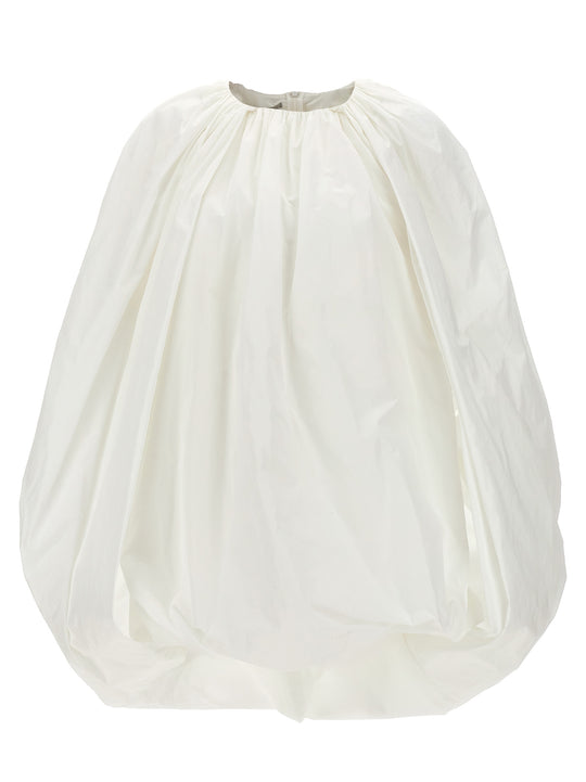 Cape Mini Dress Abiti Bianco