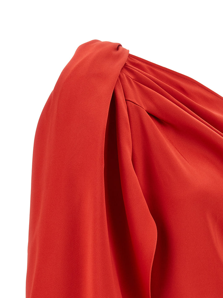 Stella Mccartney One-Shoulder Dress Abiti - Rosso | 0fcd0fb3c4e845006ed623e5a22abc3e7340c0de