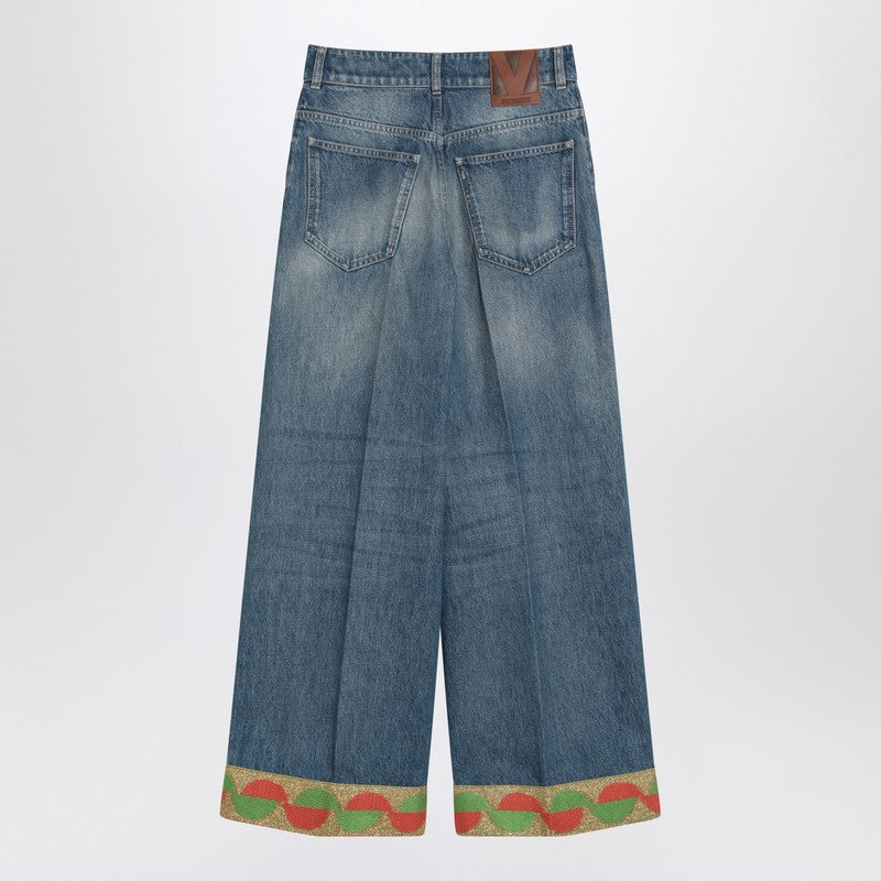 Valentino Pantaloni - Blu | 831139cadc0e868719dcca7c1b27d9e9afa04666