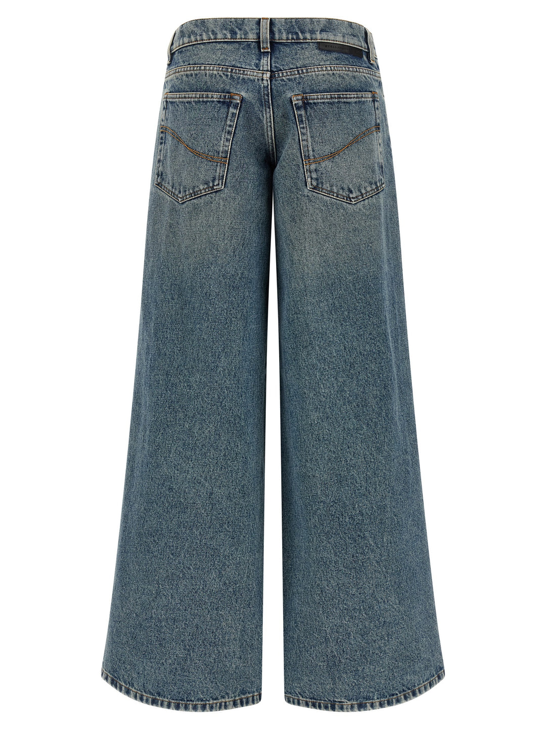 Stella Mccartney Lace-Up Jeans - Blu | ef20f0276c068e87177e2cc07b62a32ab59c81a8
