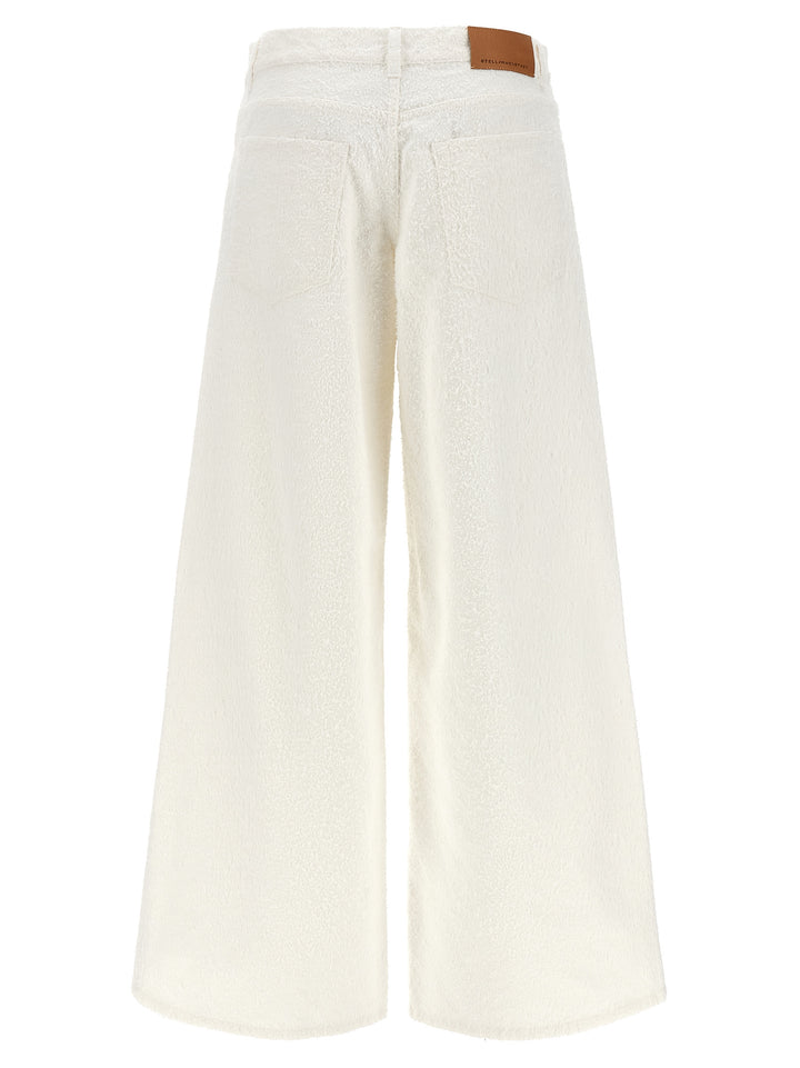 Stella Mccartney Boucle Jeans - Bianco | f1fe3ba30a52a5c70e618b97deaf97cf23765a15