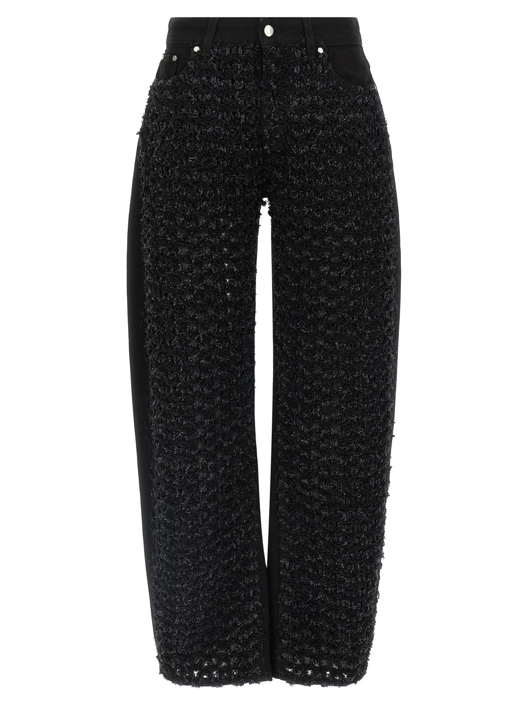 Stella Mccartney Bouclé Jeans - Nero | ca45eeb5f96b6133263a3483f14af2a528c2cd7c