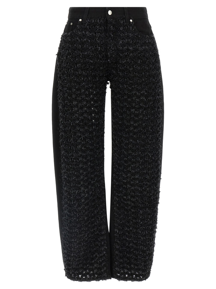 Stella Mccartney Bouclé Jeans - Nero | ca45eeb5f96b6133263a3483f14af2a528c2cd7c