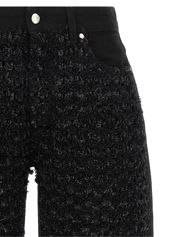 Stella Mccartney Bouclé Jeans - Nero | 04db48464ed7ad04d6f45c4bcbfb5f15302dc5ee