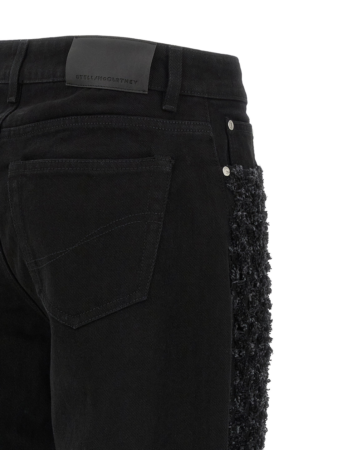 Stella Mccartney Bouclé Jeans - Nero | f024955e99744af1eca1b09c8726b9ff516b2923