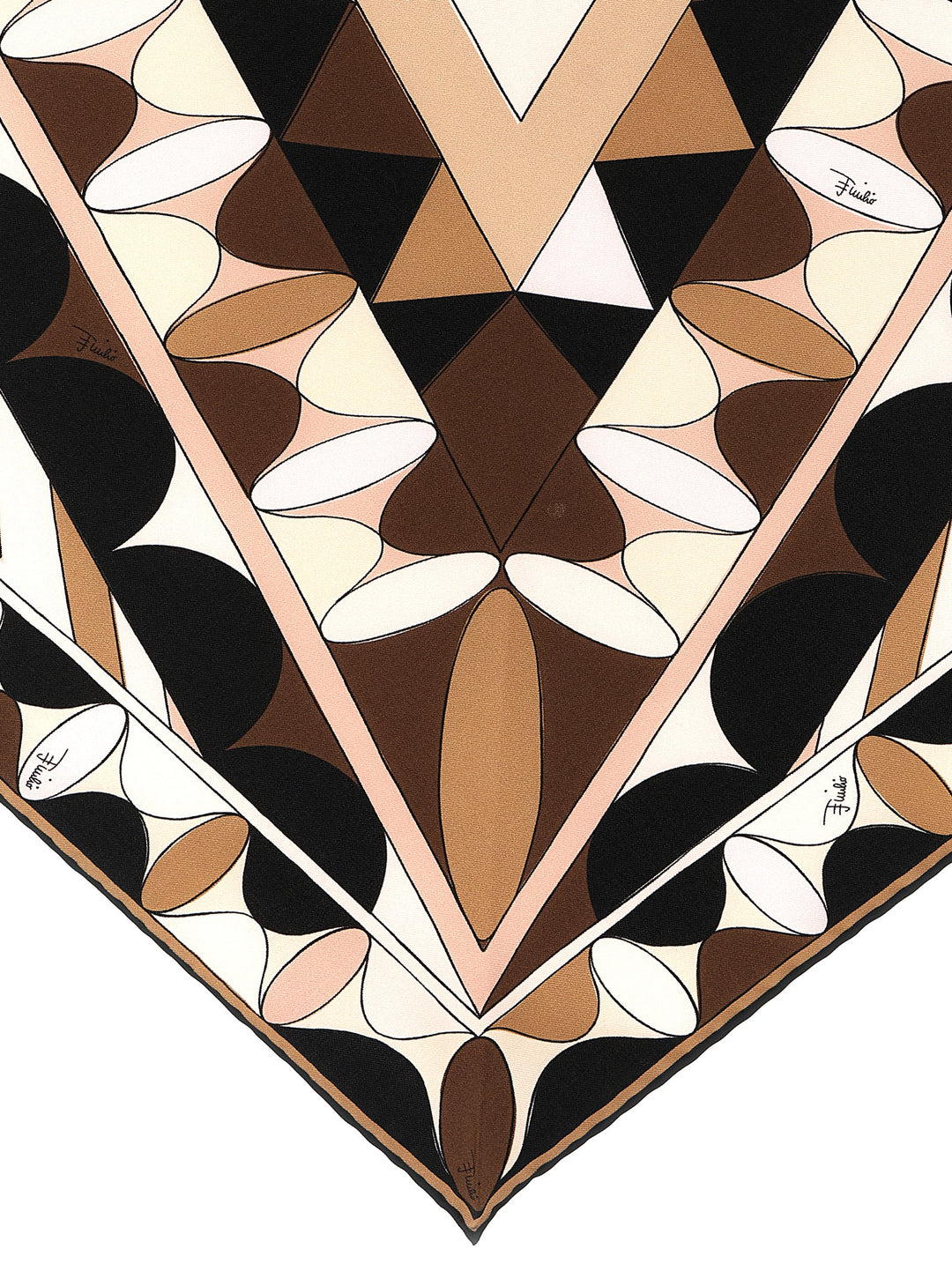 Emilio Pucci Triangle Scarf Sciarpe - Rosa | f0f093372ac12ab6b46bc7829c75b560bbbceb81