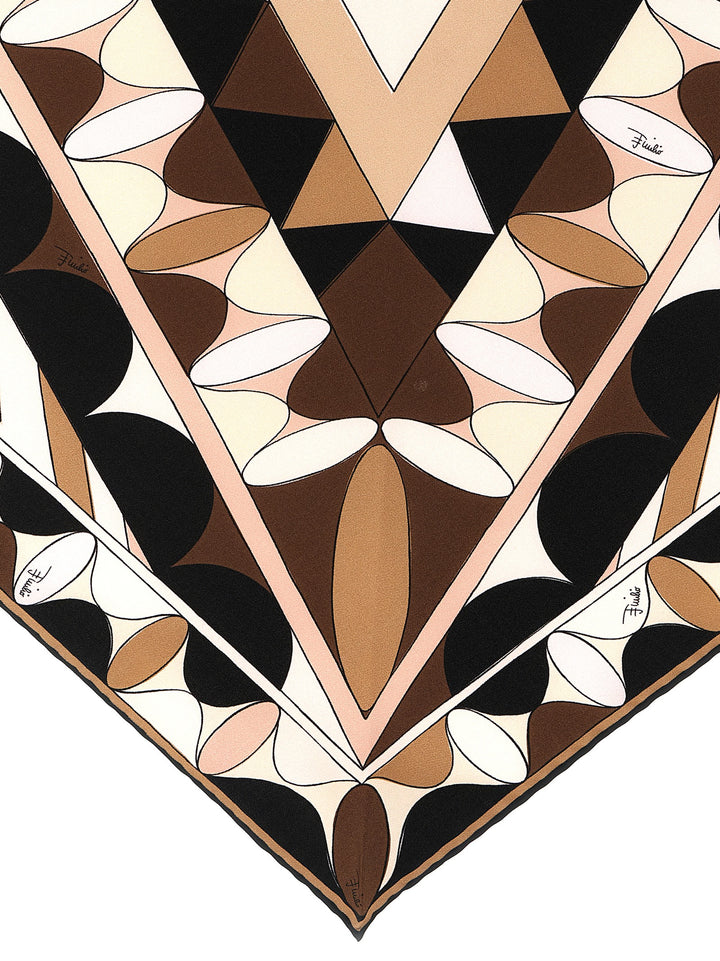 Emilio Pucci Triangle Scarf Sciarpe - Rosa | f0f093372ac12ab6b46bc7829c75b560bbbceb81