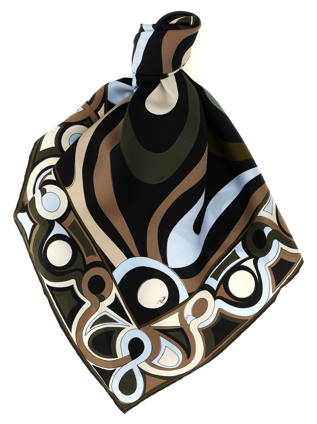 Emilio Pucci Triangle Scarf Sciarpe - Multicolor | 6cf5d232f09c521b807a1ed9a5878d724cfdb807