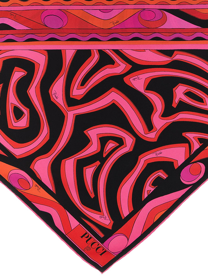 Emilio Pucci Triangle Scarf Sciarpe - Fucsia | 5010f2cf615261958889c7ac7ec3ebdd95df315a