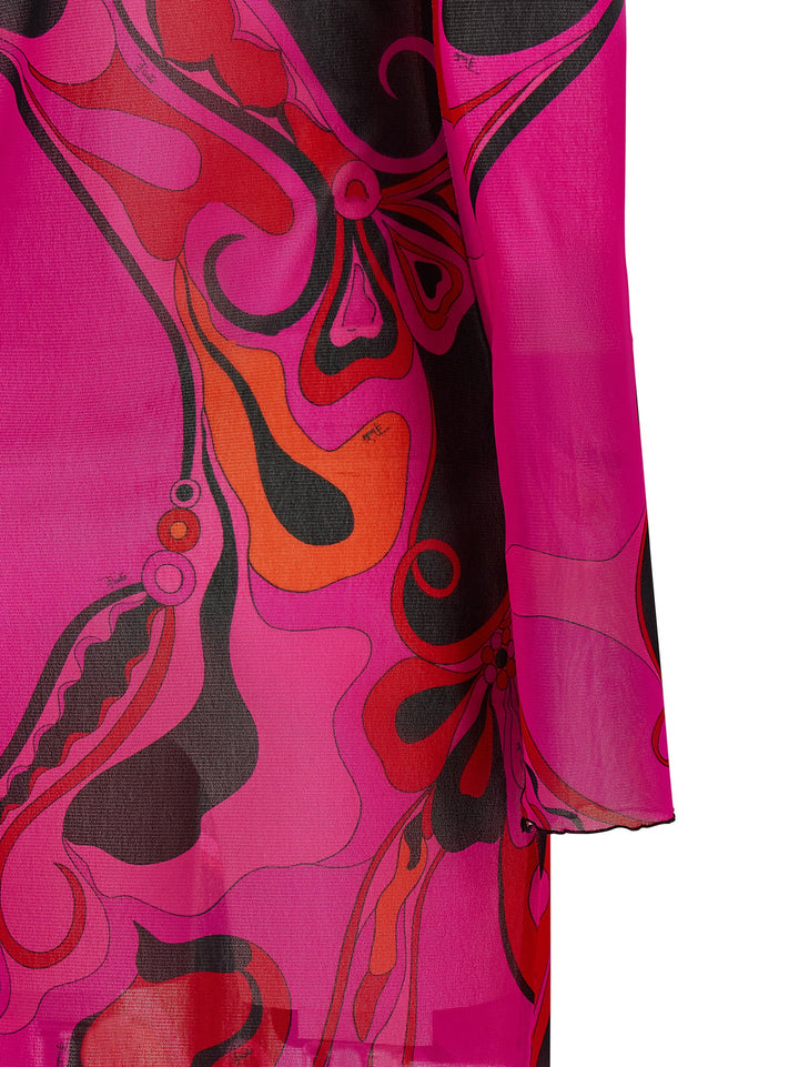 Emilio Pucci Orchidee Abiti - Fucsia | 7abea29e13d31642f97675f78a38a0ffadf79929