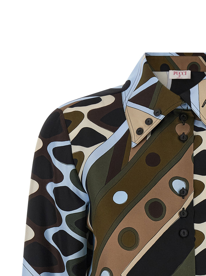 Emilio Pucci Twill Shirt Camicie - Multicolor | 478425fb0ce9aa8418889d23fc71c78aaaa2b8cf