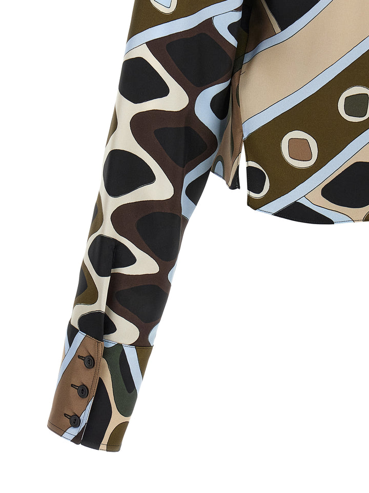 Emilio Pucci Twill Shirt Camicie - Multicolor | aee958275a15855f1b772689b079cf496b5a5cc5