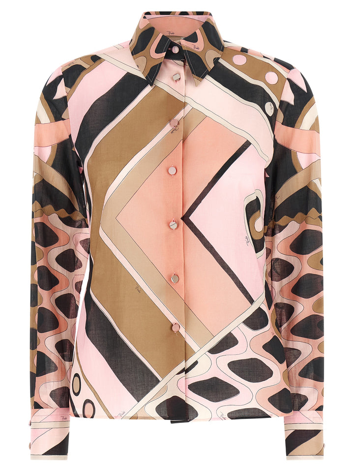 Emilio Pucci Vivara Camicie - Rosa | 878183399483b0fc22ba97c9e57a62babd972970