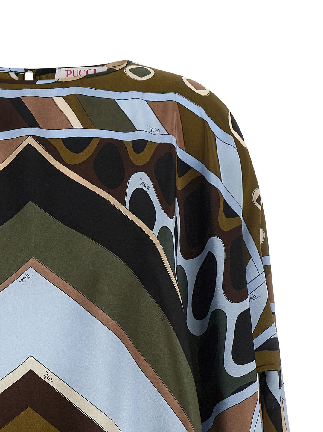 Emilio Pucci Short Kaftan Abiti - Multicolor | 2f4d314991afcbf6d7c5557d6433f2229bb3734d