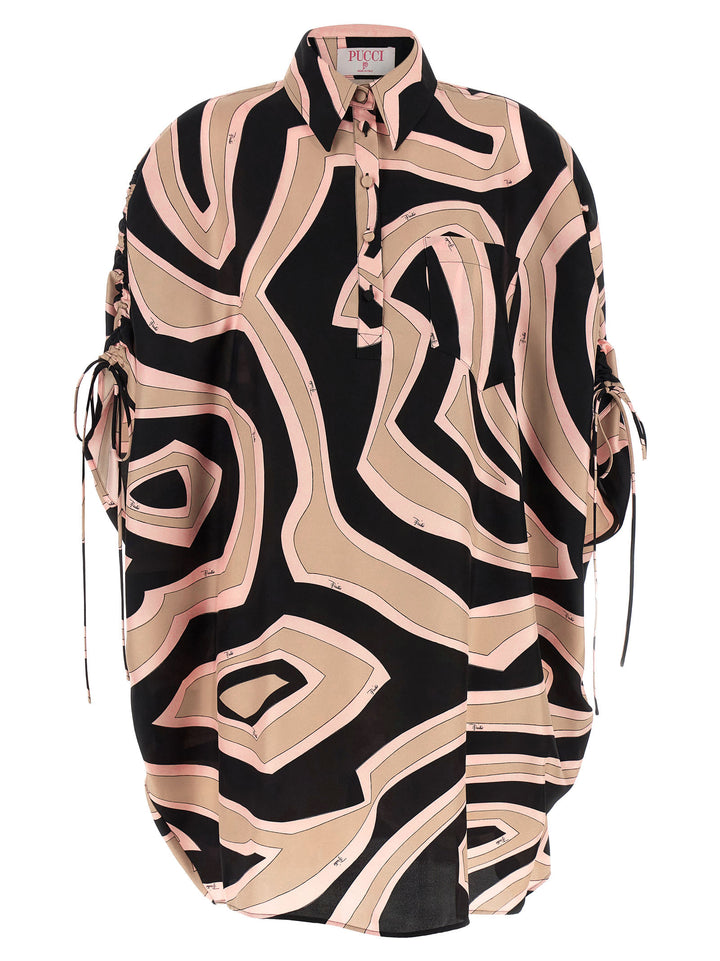 Emilio Pucci Short Kaftan Abiti - Multicolor | 507394675880e8d0e25068d4c4bbc541fffb8f5f