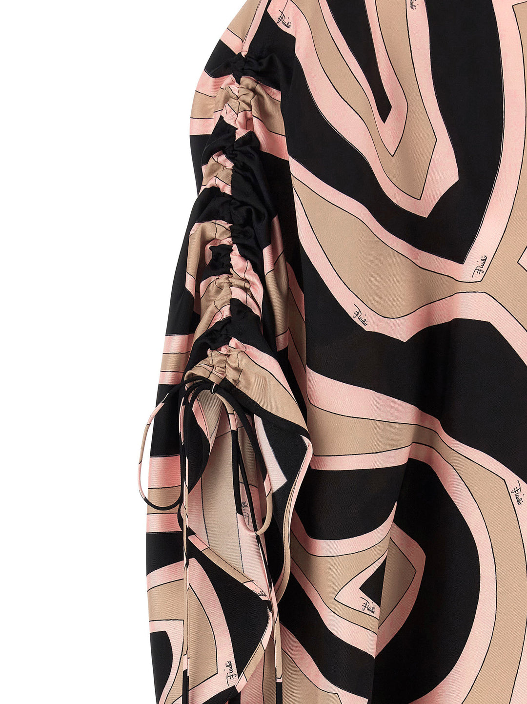 Emilio Pucci Short Kaftan Abiti - Multicolor | d05b8f0837bfb71387873375baef8a322d4c5c50