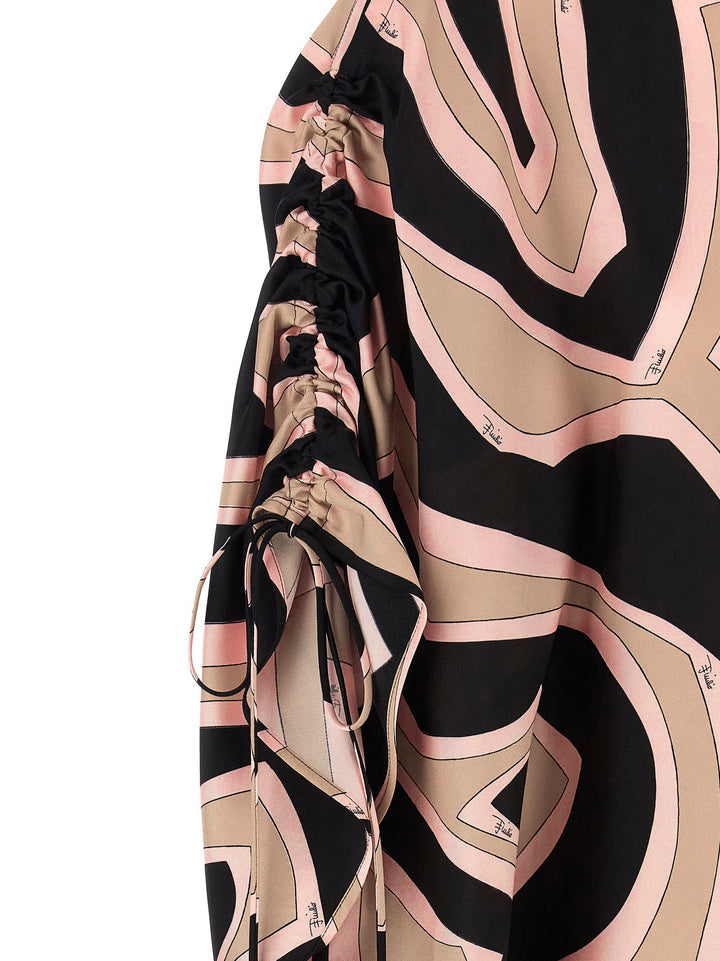 Emilio Pucci Short Kaftan Abiti - Multicolor | d05b8f0837bfb71387873375baef8a322d4c5c50