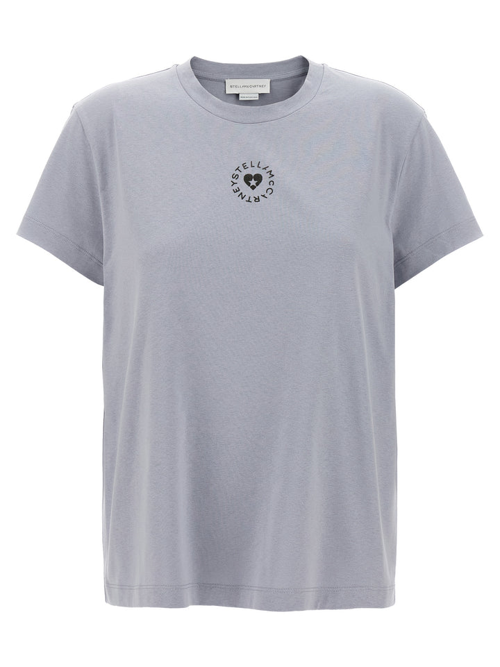Stella Mccartney Lovestruck Logo T shirt - Celeste | 2e33fffeeff3d0440611b93049c2a67ccecf1136