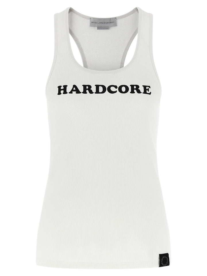 Stella Mccartney Hardcore Top - Bianco | 2b5e66036ae0e4825895f90305f2397406200ea6