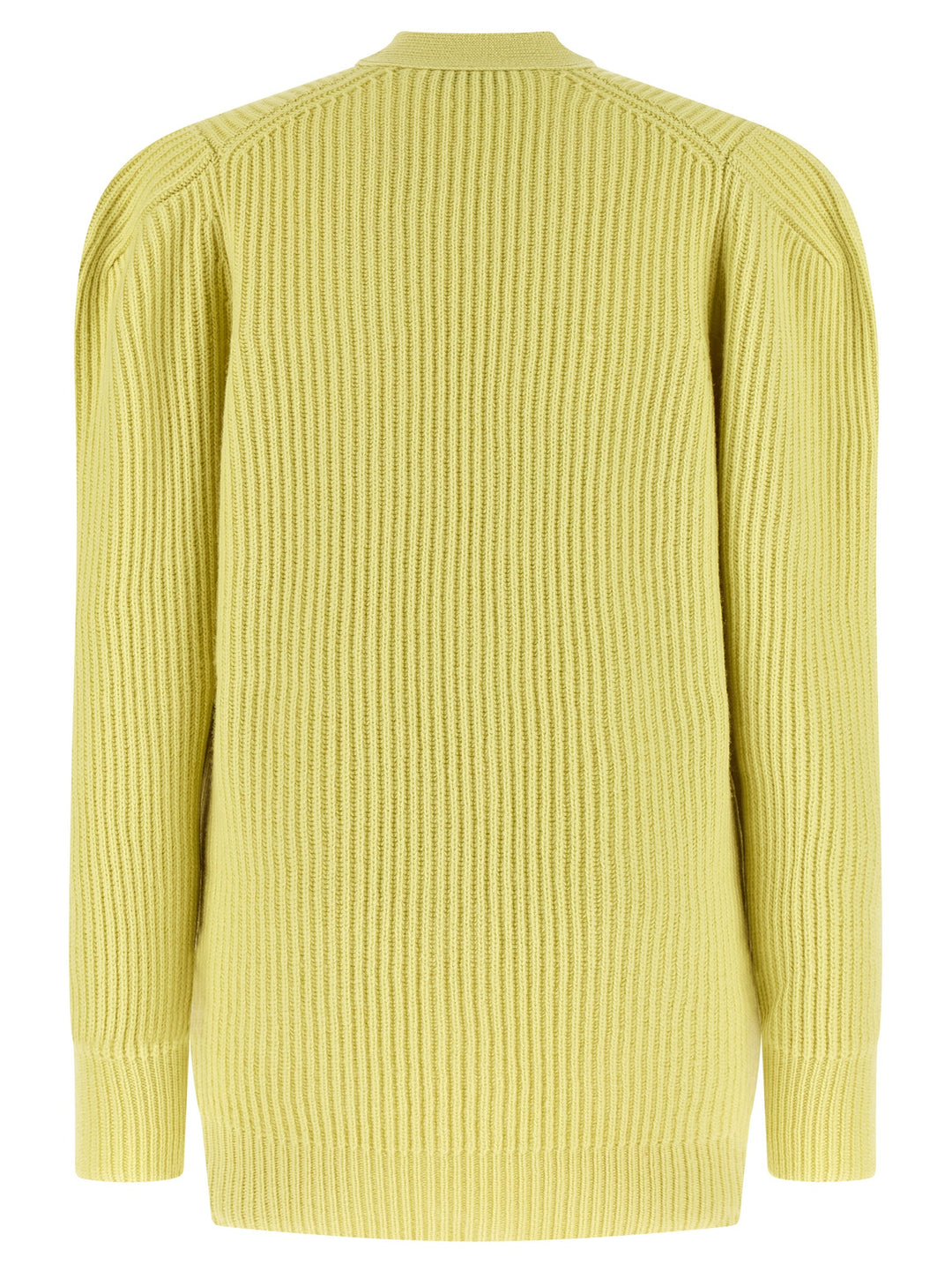 Stella Mccartney Thick Knit Cardigan Maglioni - Giallo | a4383ada54a51aa623bb9812dc46f12c417a4def