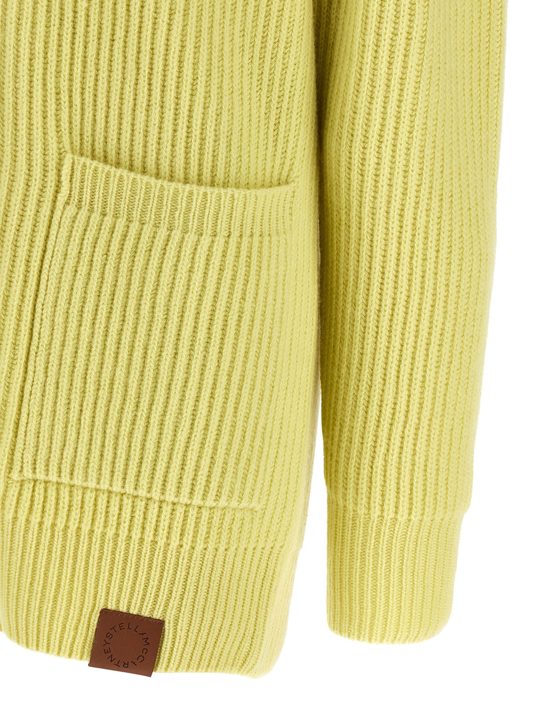Stella Mccartney Thick Knit Cardigan Maglioni - Giallo | 1734a6036a2fcd12cd1941c228fb4e3ca187a04a