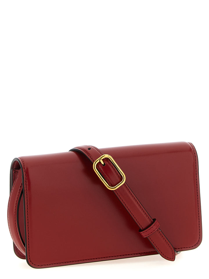 Valentino Garavani Vain Clutch - Rosso | 807ba4769024dfa1672ddf62c1a4b221b5f0d6da