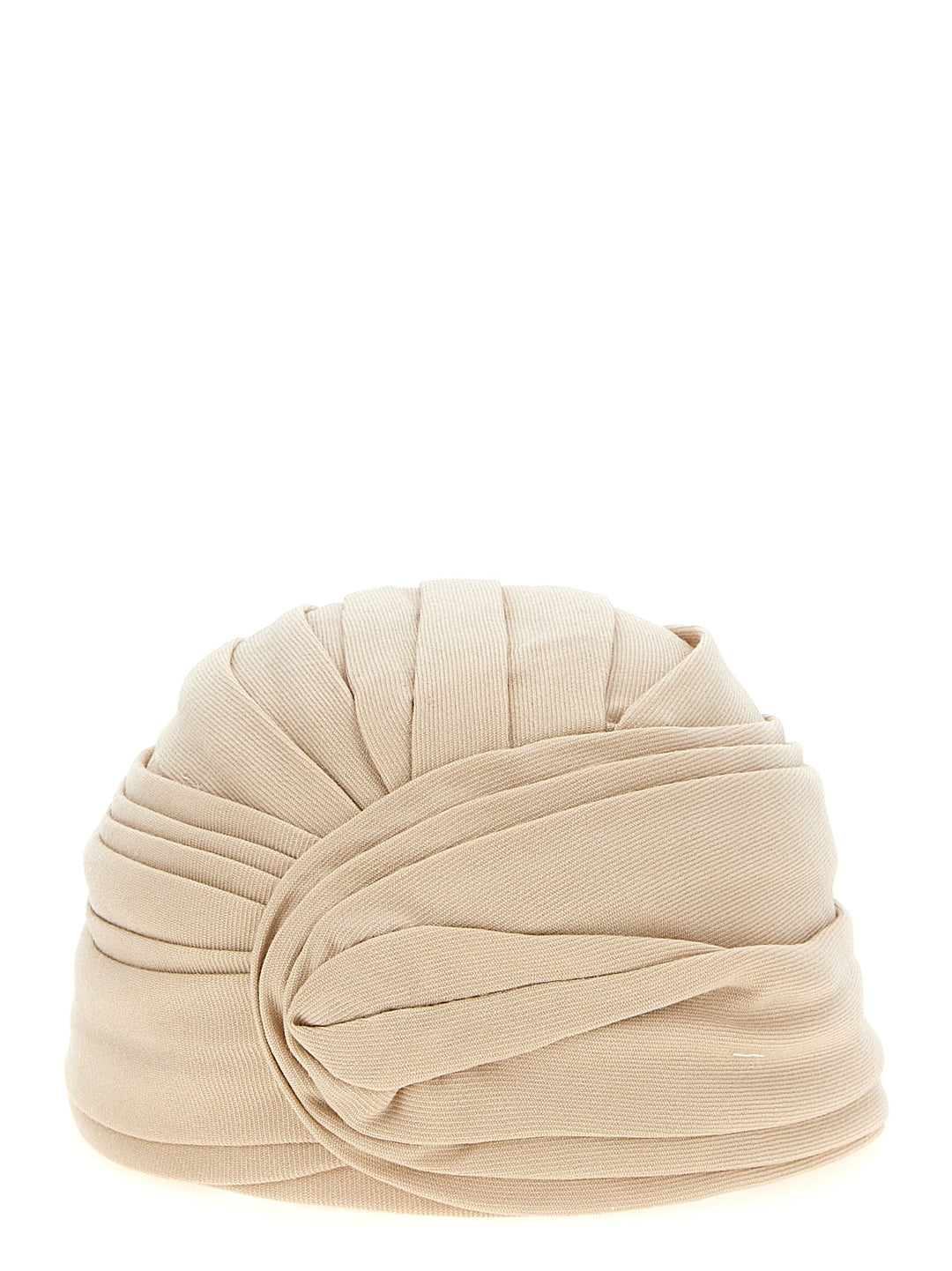 Valentino Garavani Valentino Garavani Wool Rigid Turban Cappelli - Beige | 6e75d31eb620ac7817f1e605f0735a2eb82cb198